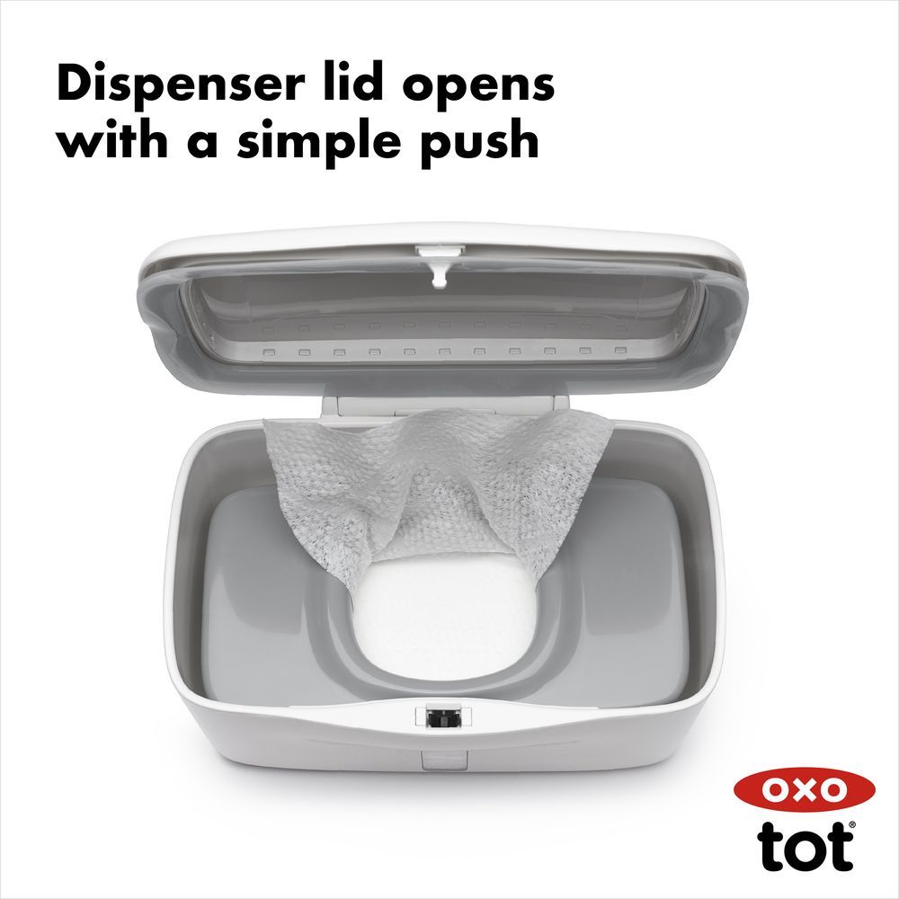 Oxo Tot - Perfect Pull Wipes Dispenser - Gray