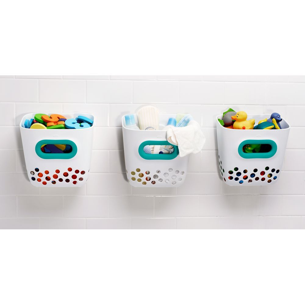 Oxo Tot - Bath Toy Bin - Teal