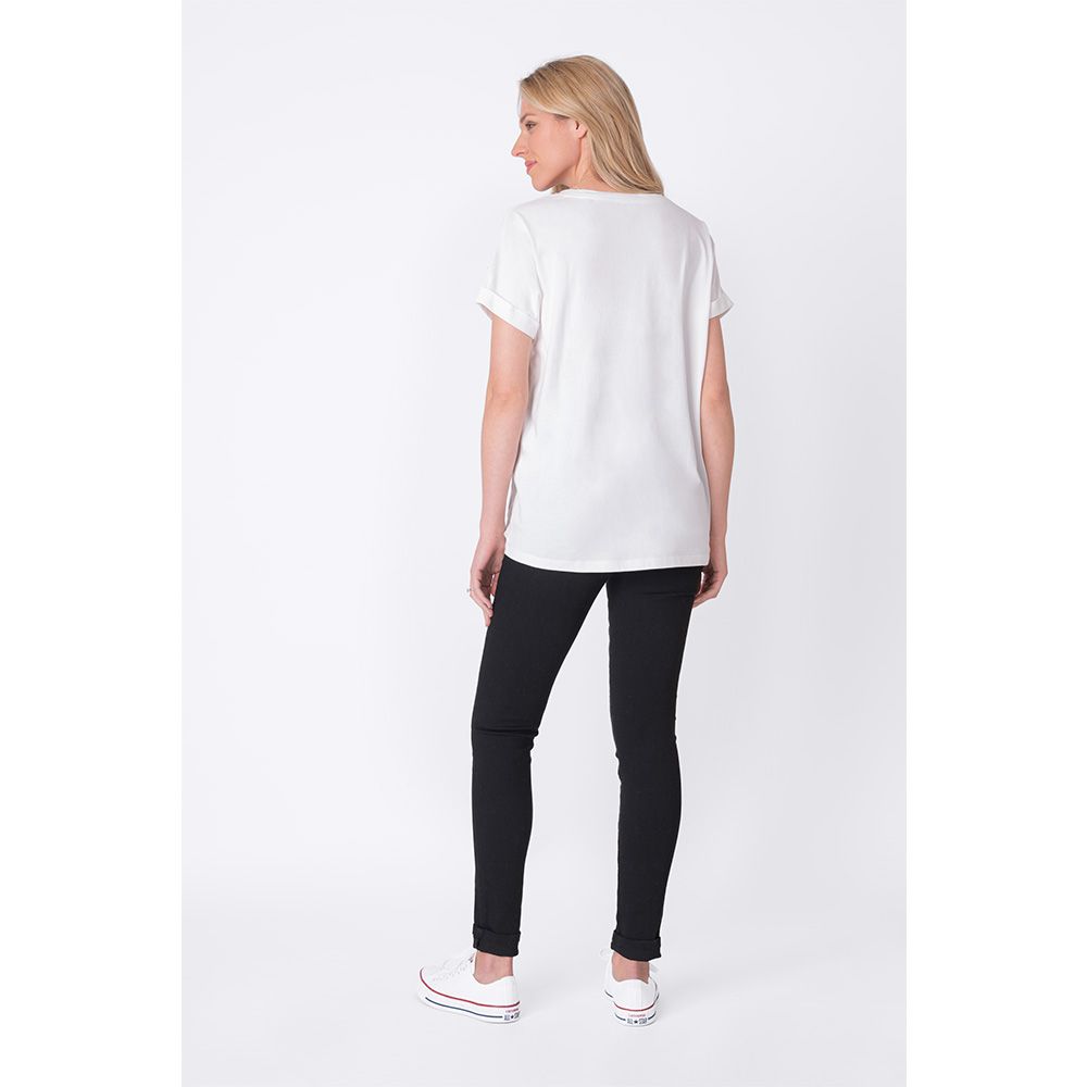 Seraphine - Alba Mama Mini T-Shirt - Ivory