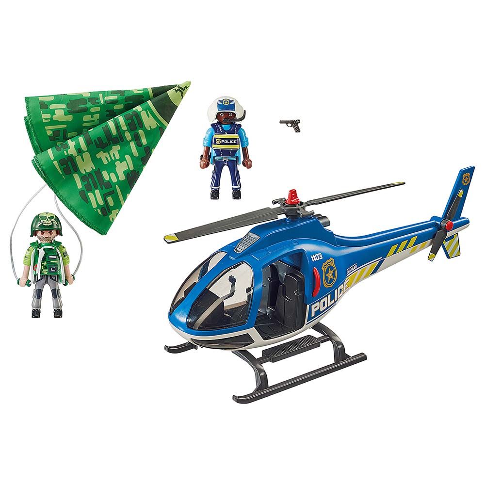 Playmobil - Police Parachute Search 19pcs