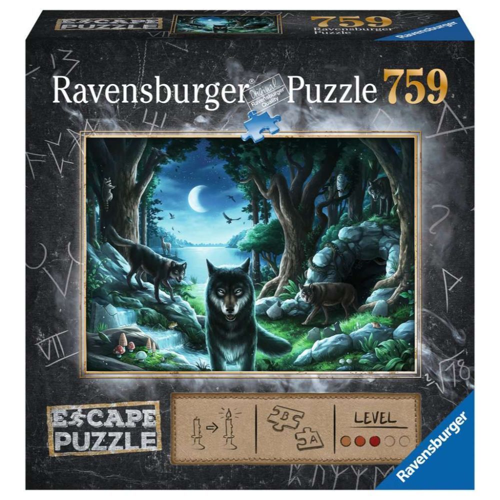 Ravensburger - Escape 7 Curse of the Wolves Puzzle - 759pcs