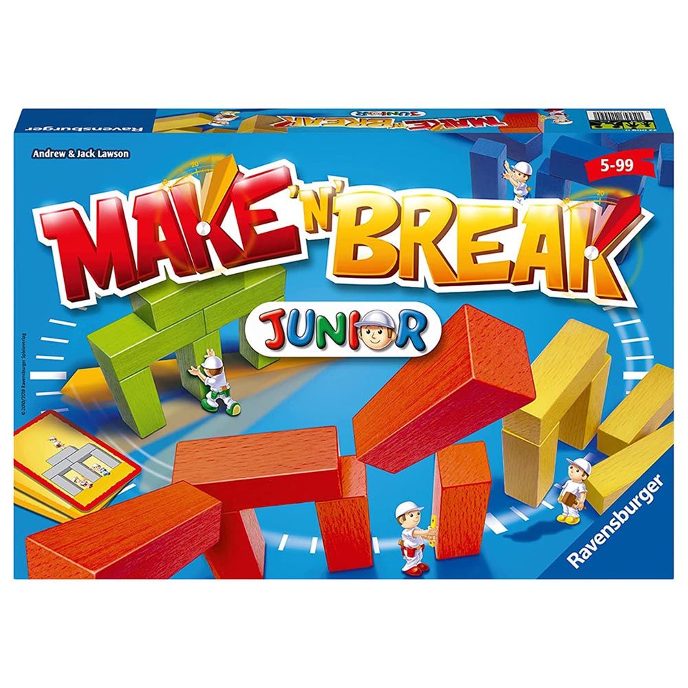 ريفنز بيرجر - لعبة لوحية للأطفال - Make 'N' Break