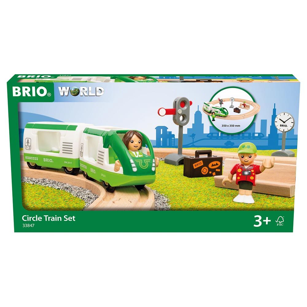 Brio - World Circle Wooden Train Set