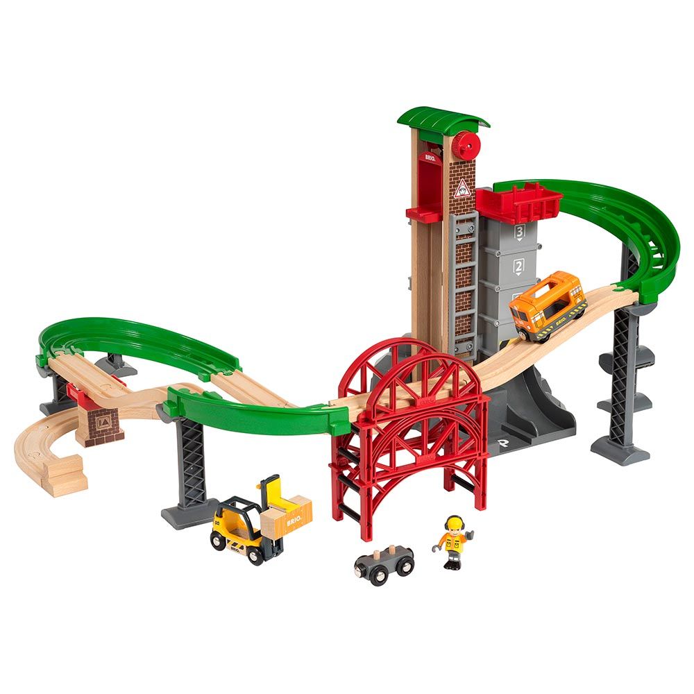 Brio - Lift & Load Warehouse Set