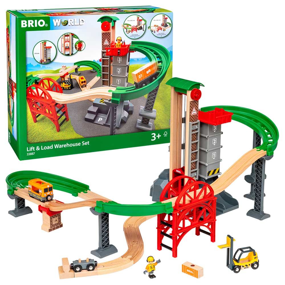 Brio - Lift & Load Warehouse Set