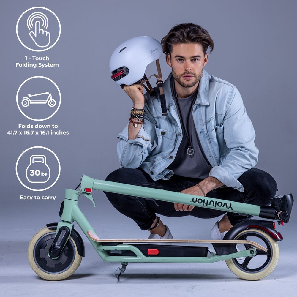 Yvolution - Yes Electric Kick Scooter 350W - Green