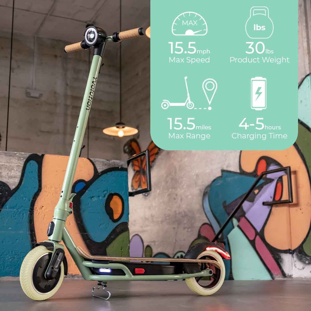 Yvolution - Yes Electric Kick Scooter 350W - Green