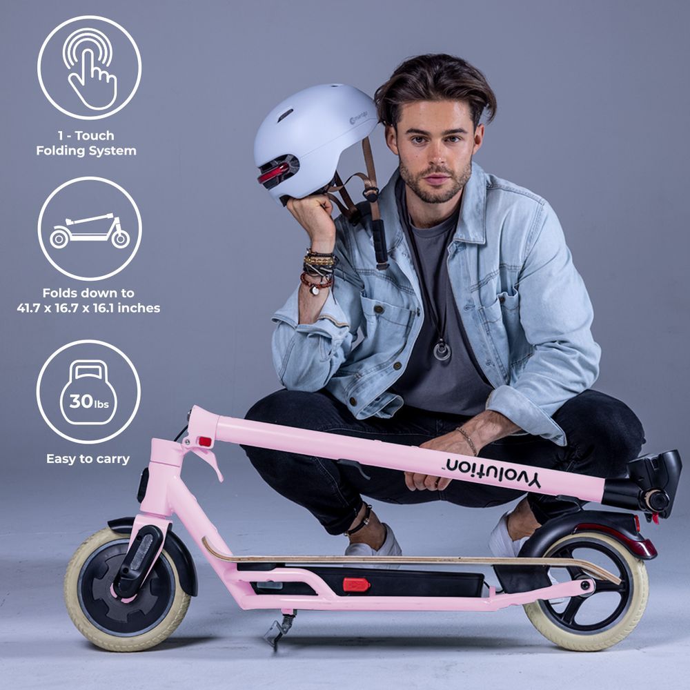 Yvolution - Yes Electric Kick Scooter 350W - Pink