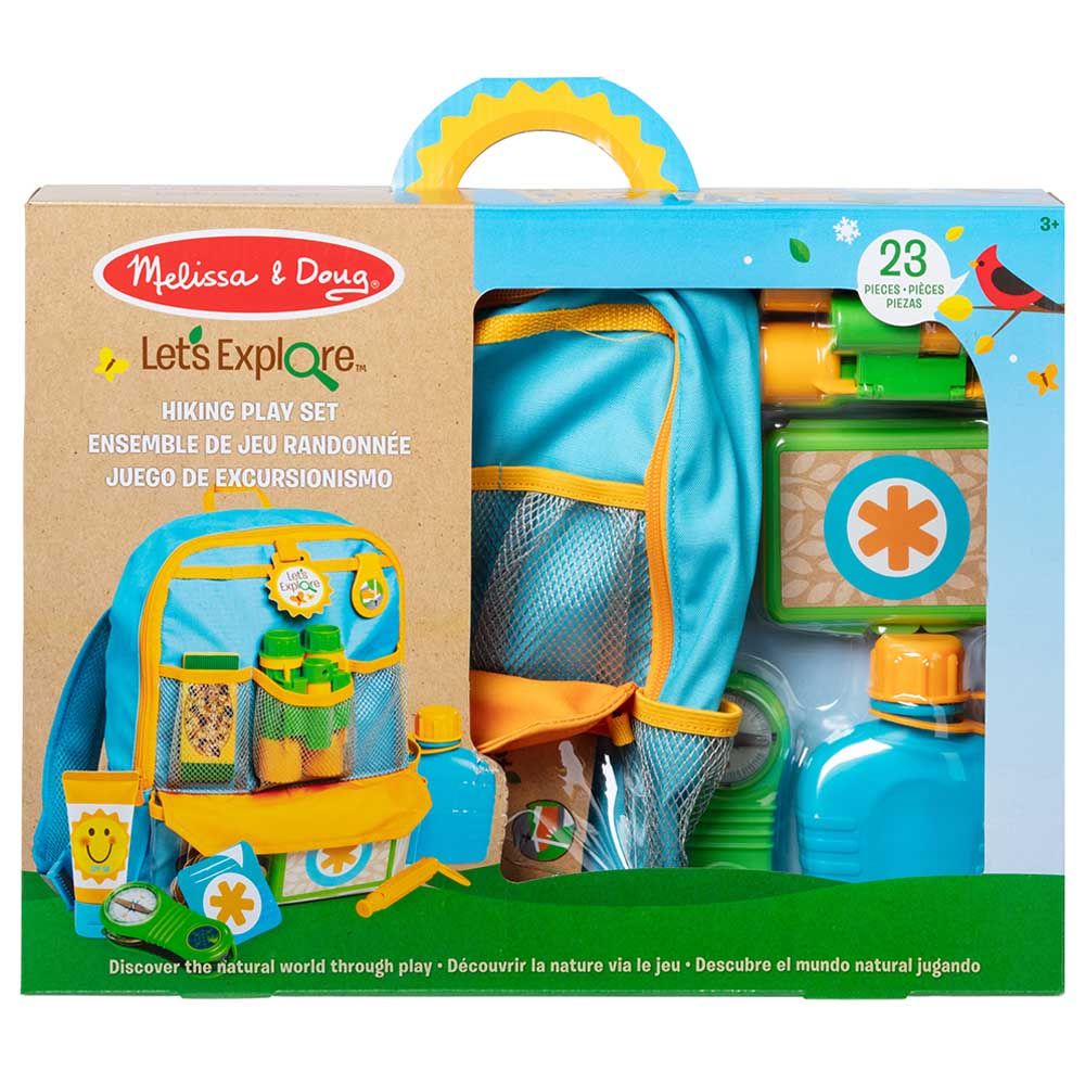 Melissa & Doug - Let's Explore Hiking Play Set - 23 pcs