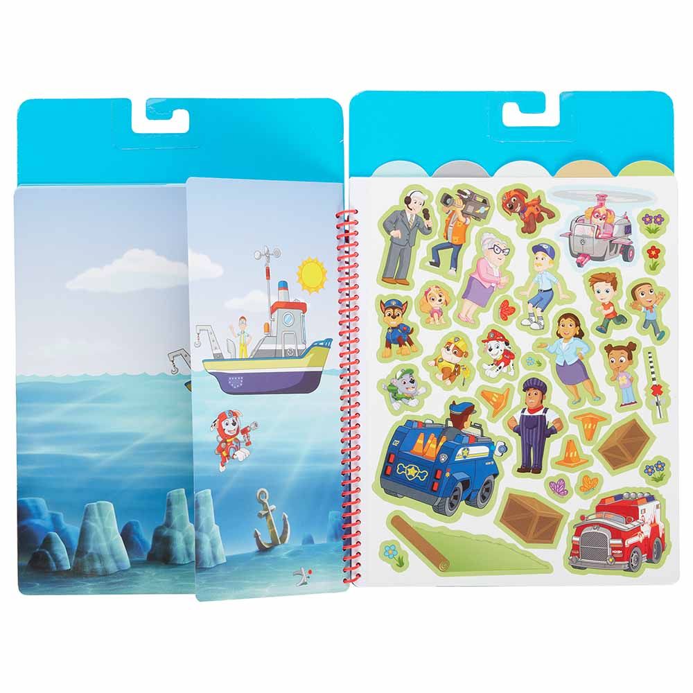 Melissa & Doug - Paw Patrol Stickers Flip-Flap Pad - Adventure Bay