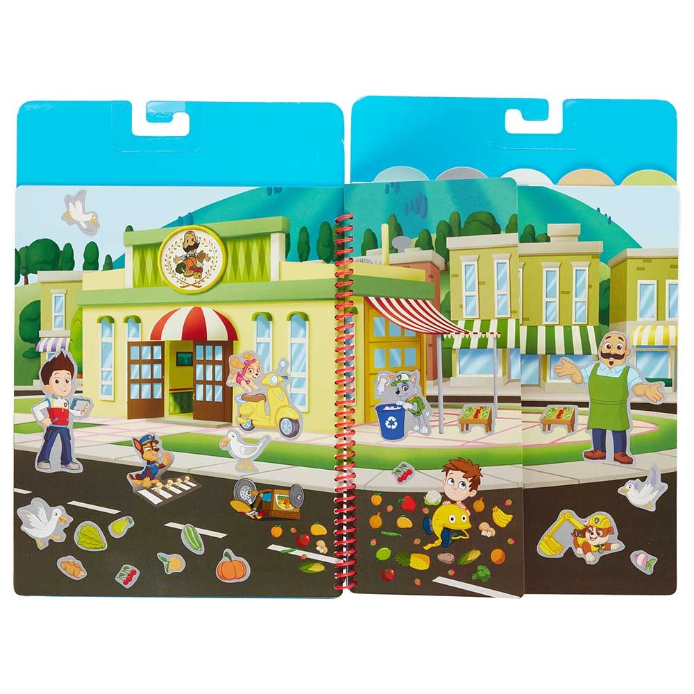 Melissa & Doug - Paw Patrol Stickers Flip-Flap Pad - Adventure Bay