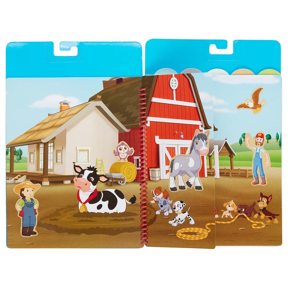 Melissa & Doug - Paw Patrol Stickers Flip-Flap Pad - Adventure Bay