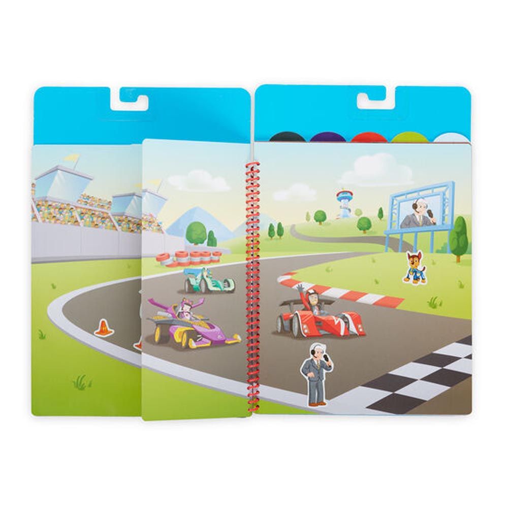 Melissa & Doug - Paw Patrol Restickable Stickers Flip-Flap Pad - Classic