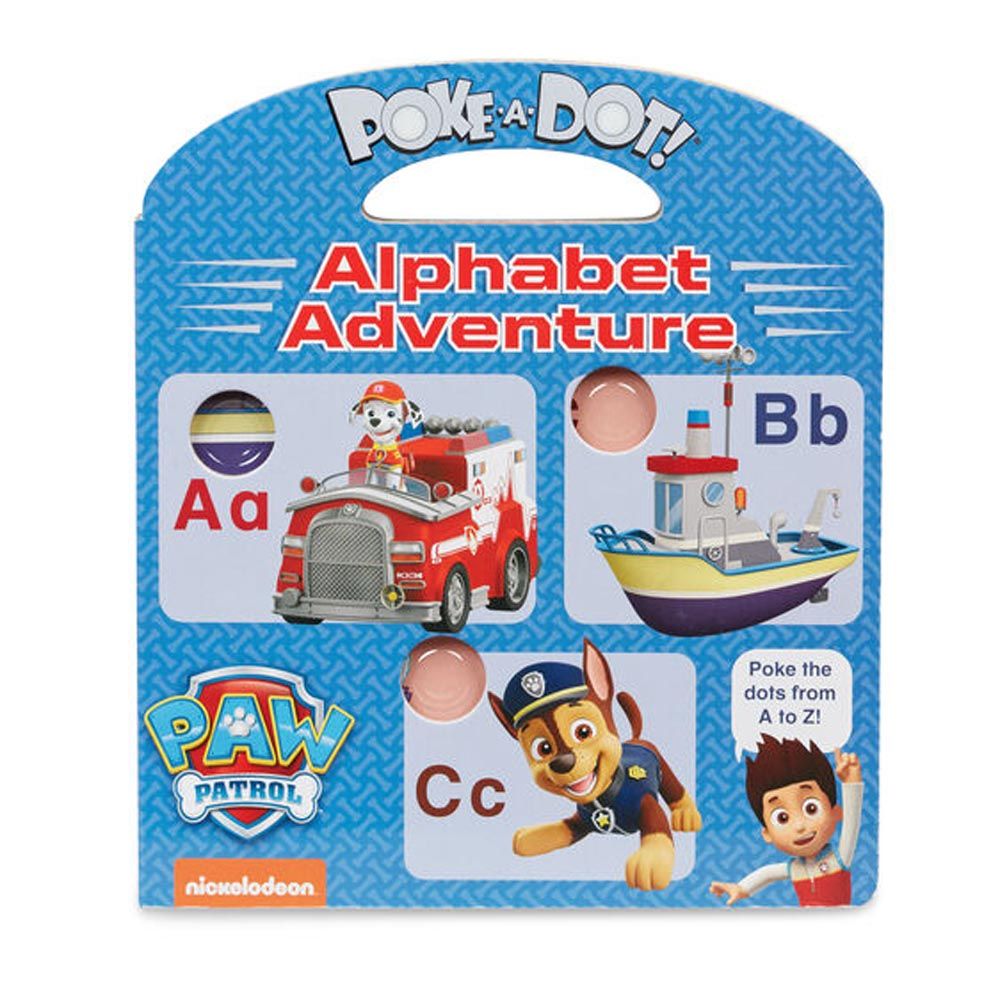 Melissa & Doug - Paw Patrol Poke-A-Dot - Alphabet Adventure