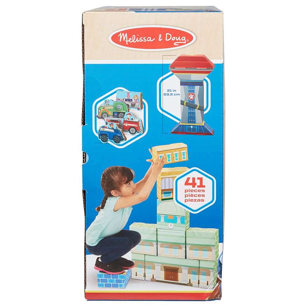 Melissa & Doug - Paw Patrol Jumbo Cardboard Blocks