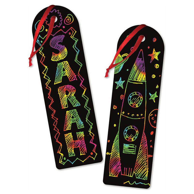 Melissa And Doug - Bookmark Scratch Art Party Pack