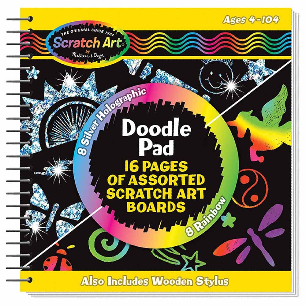 Melissa & Doug - Scratch Art Doodle Pad