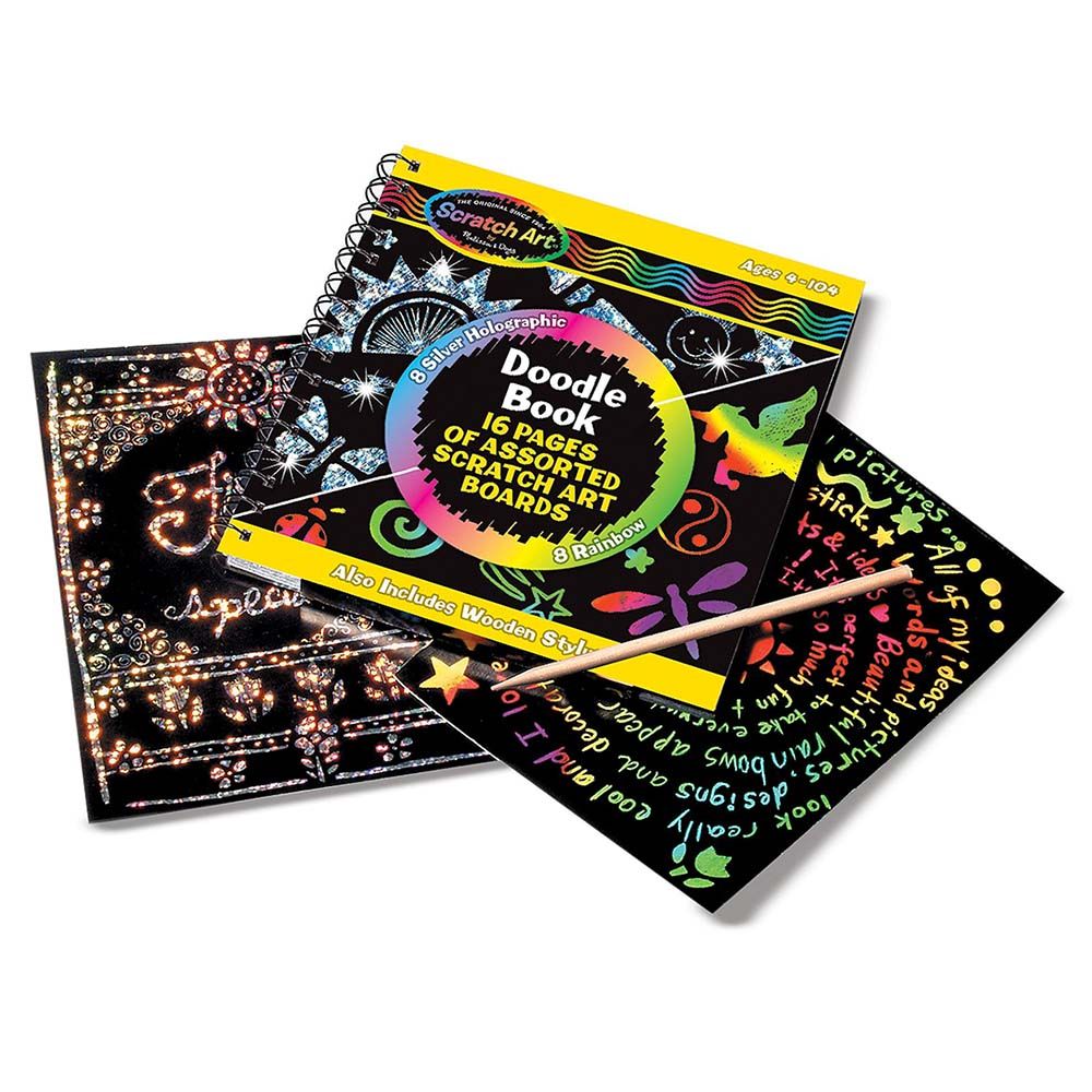 Melissa & Doug - Scratch Art Doodle Pad