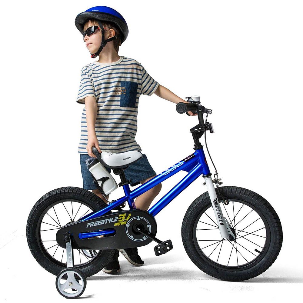 Royal Baby - 12" Freestyle Bicycle - Blue