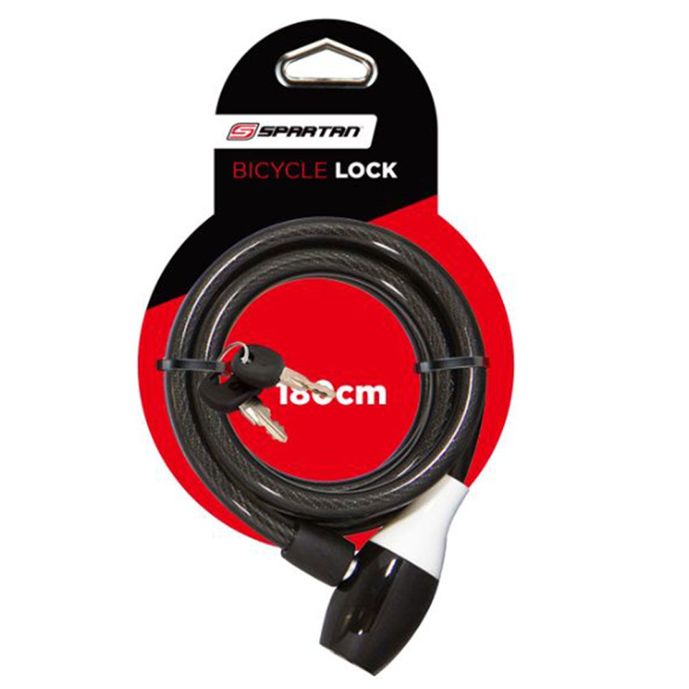 Spartan - Cable Lock 180cm - Silver