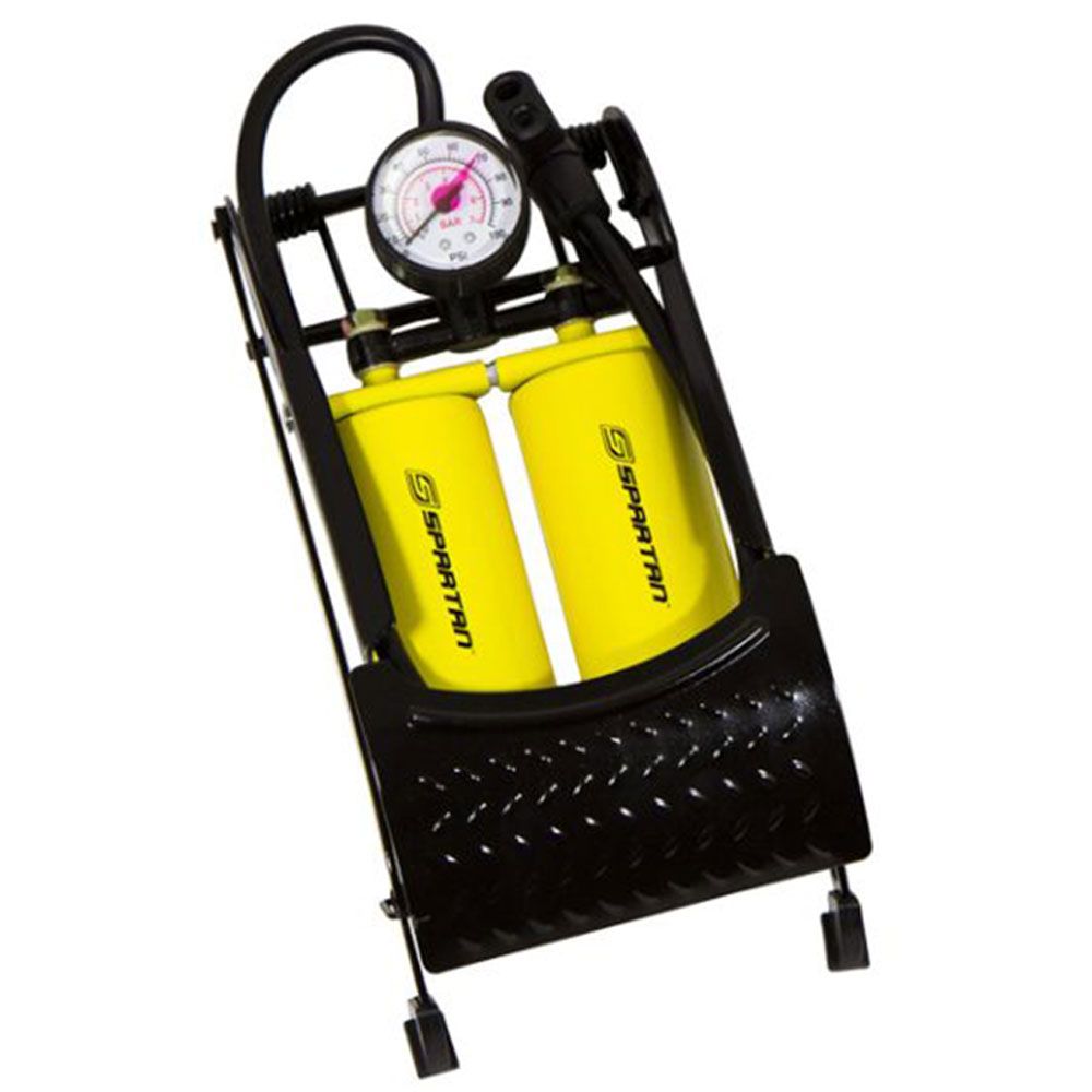 Spartan - Foot Pump - Double Cylinder