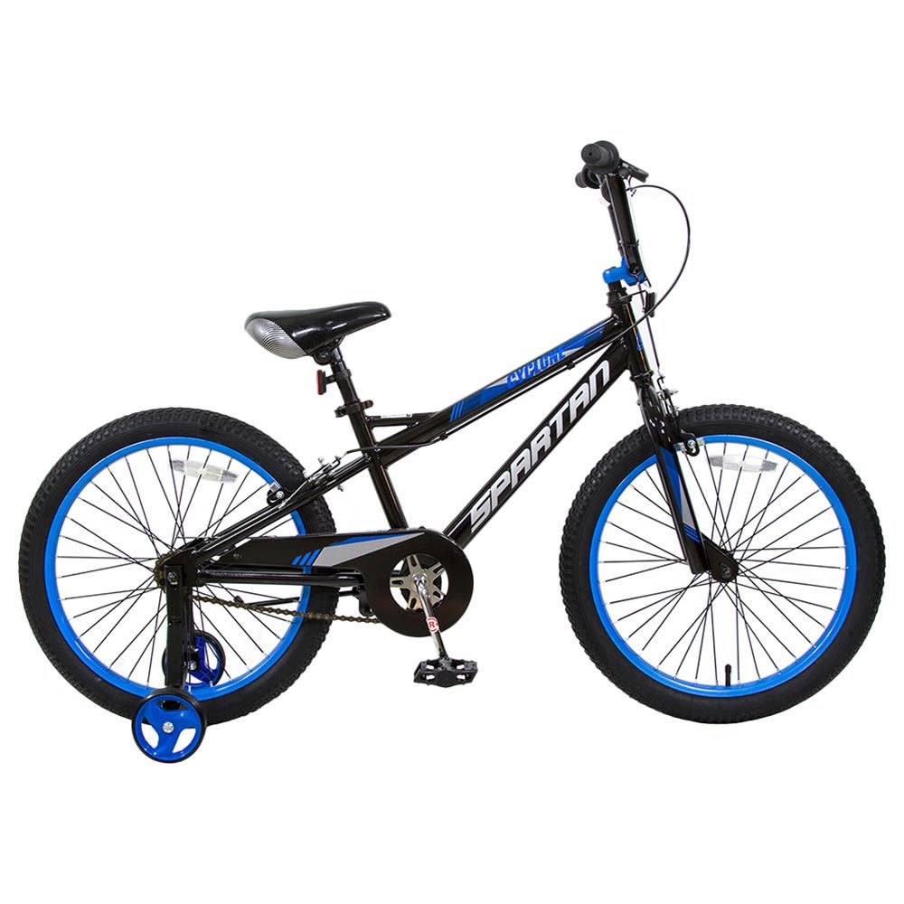 Spartan - 20" Cyclone Bicycle W/ Training Wheels - Black