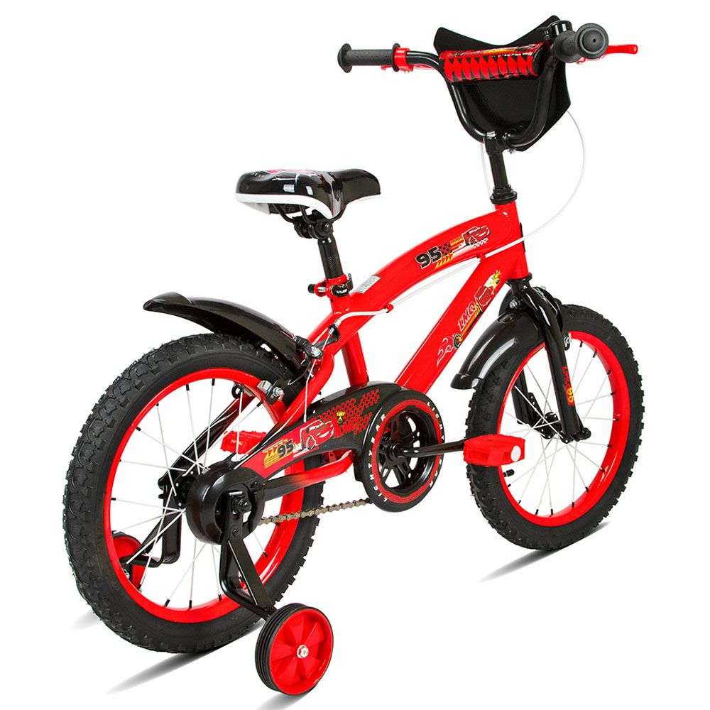 Spartan - Disney Cars Bicycle - Red - 16-inch