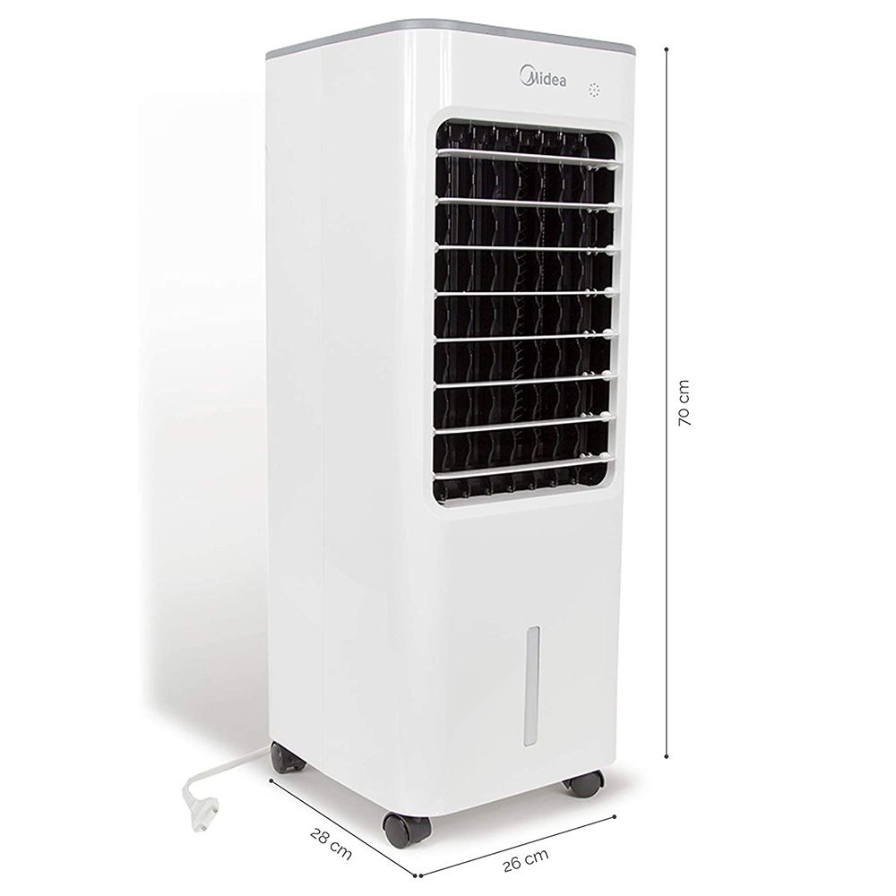 Midea - AC100-18B Air Cooler - White