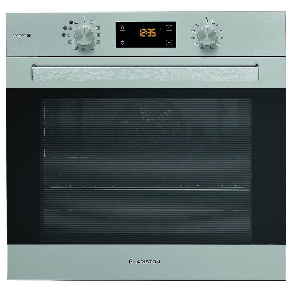 Ariston - Built In Electric Oven - 60 cm - Light Silver