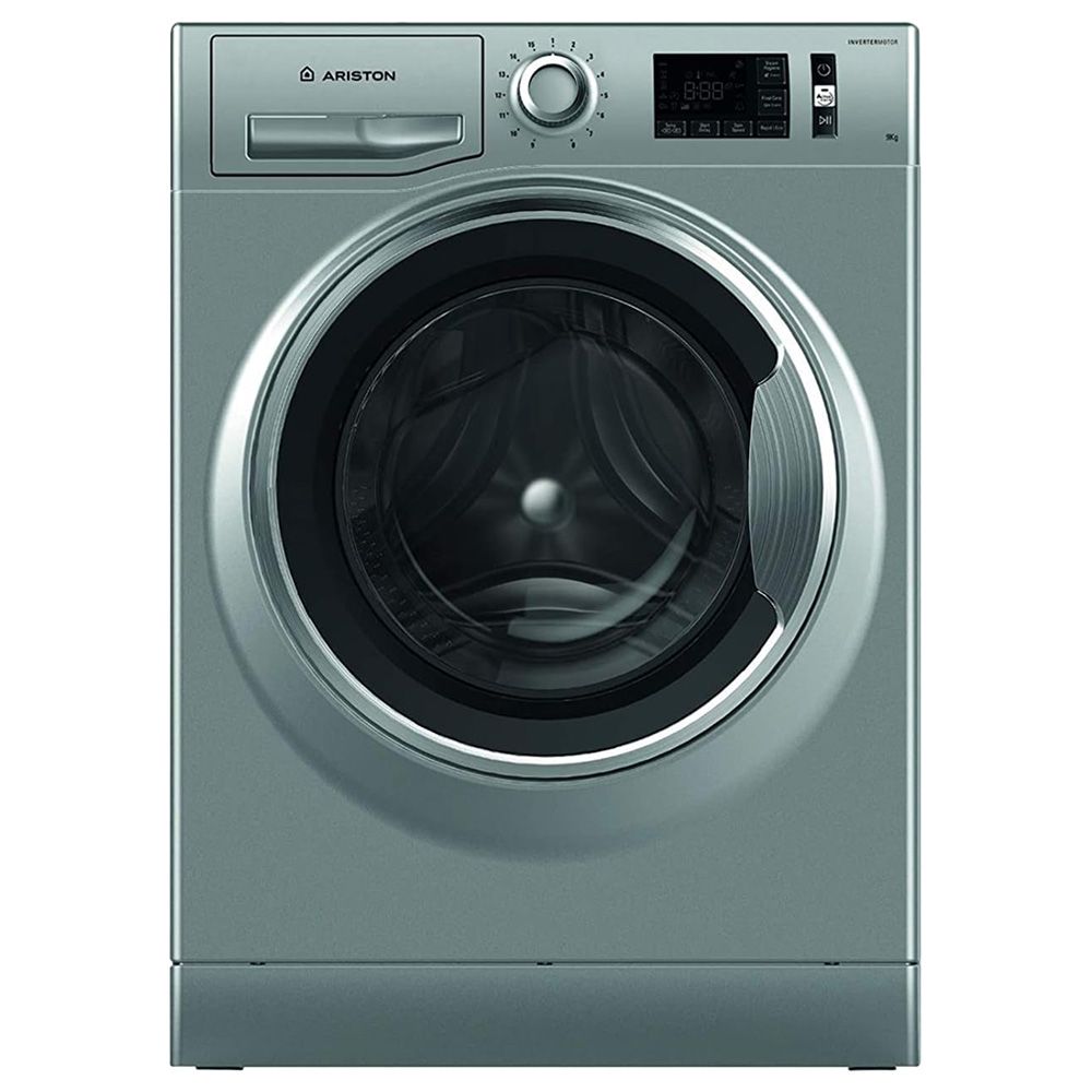 Ariston - Front Load Washing Machine - 9kg - Silver