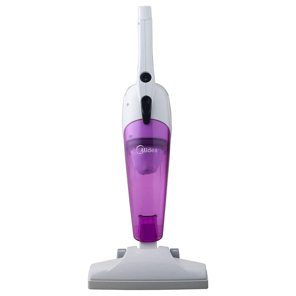 Midea - 2-In-1 Corded Upright Vacuum Cleaner - White