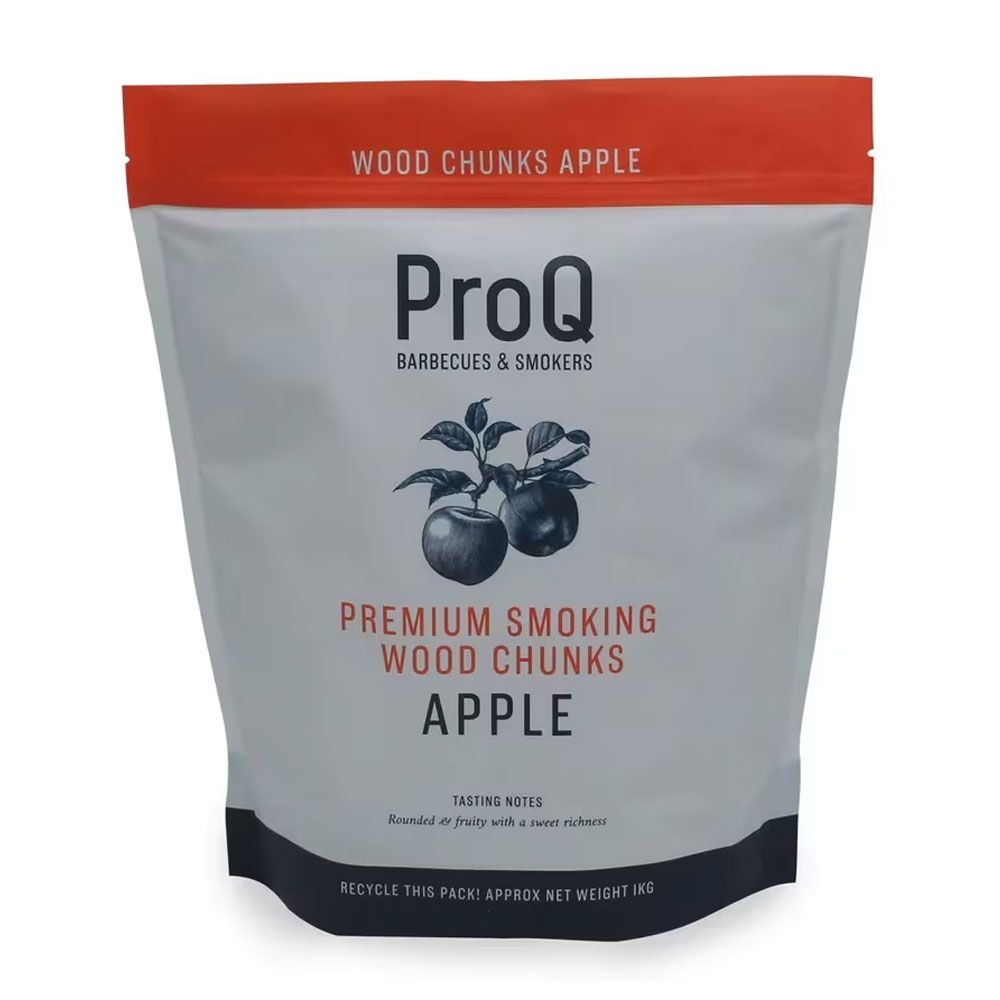 Proq - Smoking Wood Chunks Bag - Apple - 1000 g