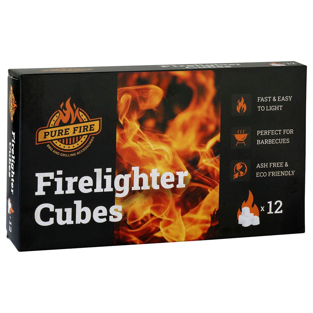 Pure Fire - Firelighter Cubes - Pack of 12