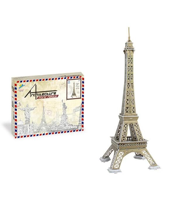 Family Center - Eiffel Tower 3D Jigsaw Puzzle - 51pcs