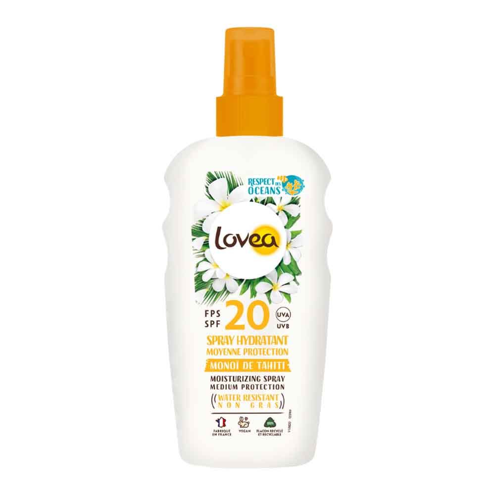 Lovea - Monoi De Tahiti SPF20 Protection Moisturizing Spray 150Ml