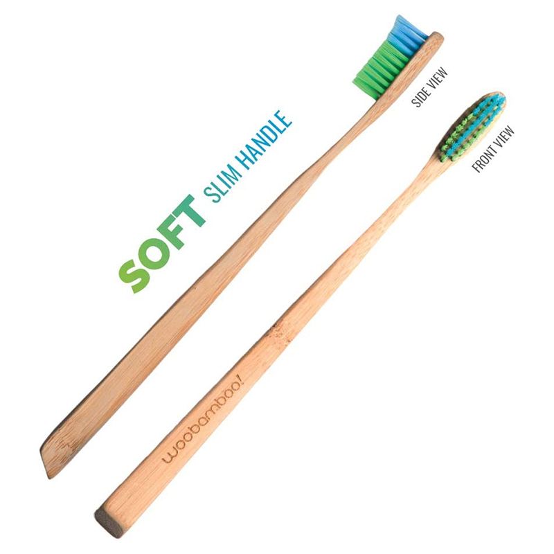 Woobamboo - Slim Handle Bamboo Soft Toothbrush