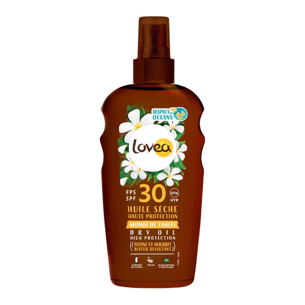 Lovea - Monoi De Tahiti SPF30 High Protection Dry Oil 150Ml