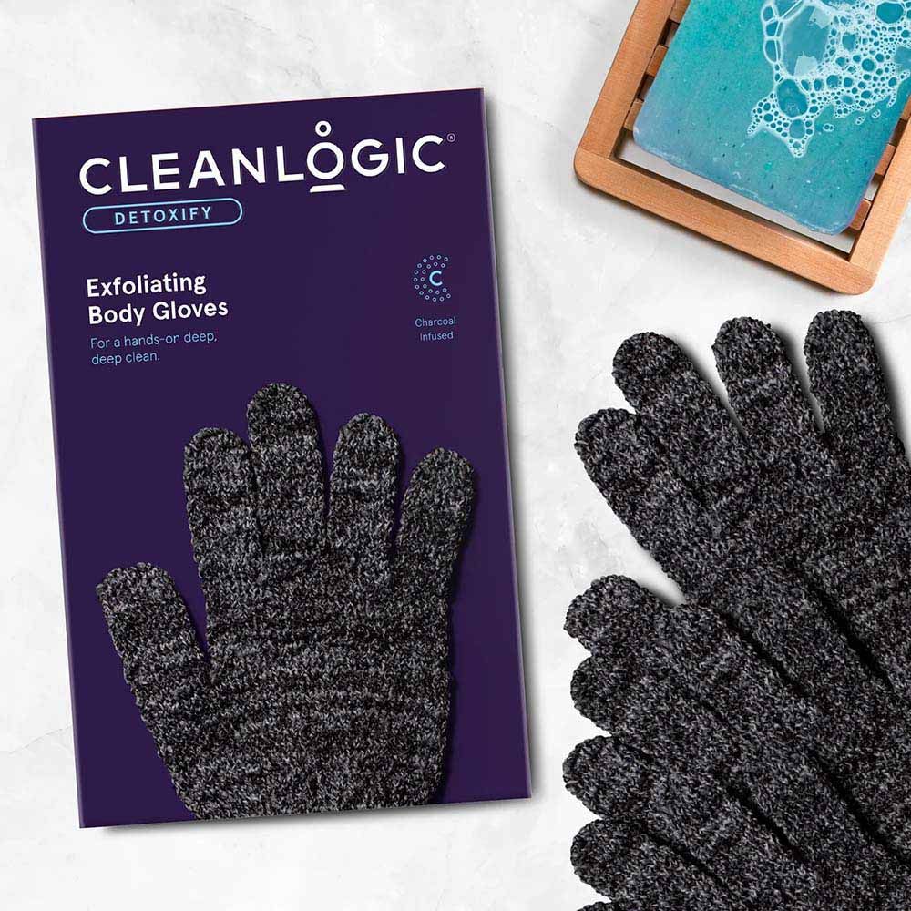 Cleanlogic - Detoxify Exfoliating Body Gloves CLCH-218-48 - Color May Vary