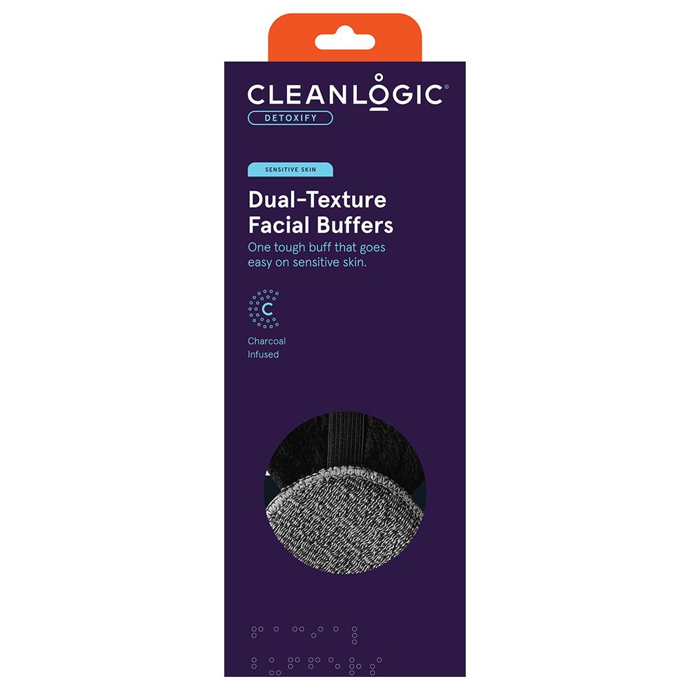 Cleanlogic - Detoxify Dual-Texture Facial Buffers CLCH-353-48