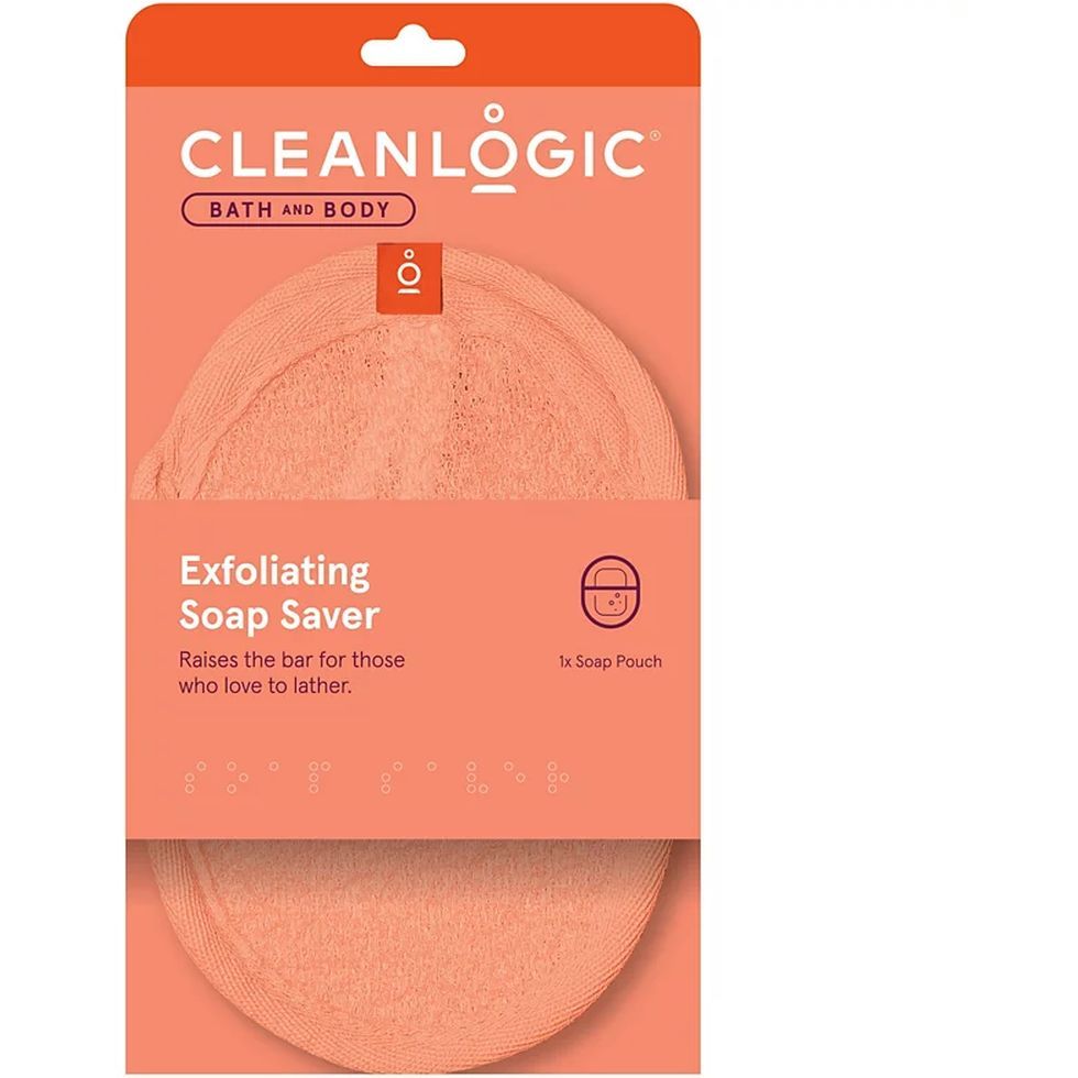 Cleanlogic - Exfoliating Soap Saver - Color May Vary