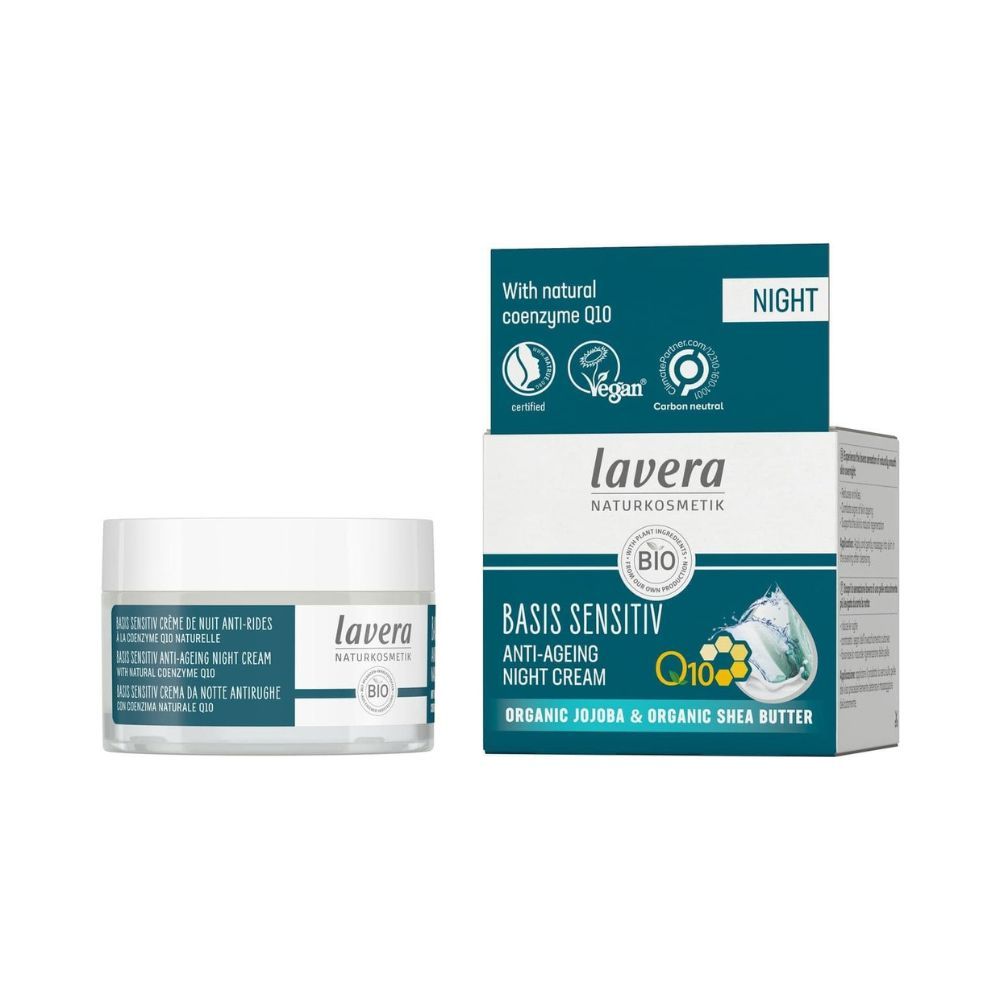 Lavera Basis Anti Ageing Night Cream W/ Q10 50ml