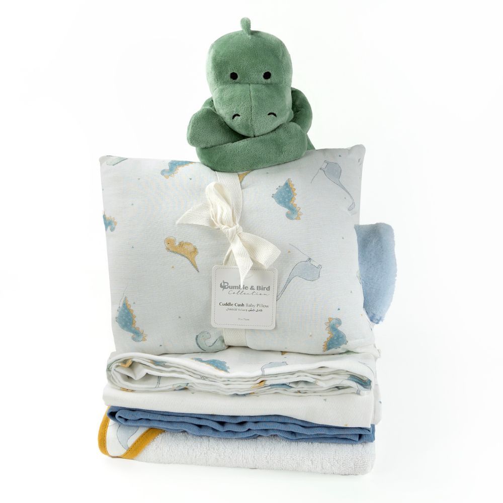 Bumble & Bird - Cotton Baby Pillow - Dino (Exclusive)