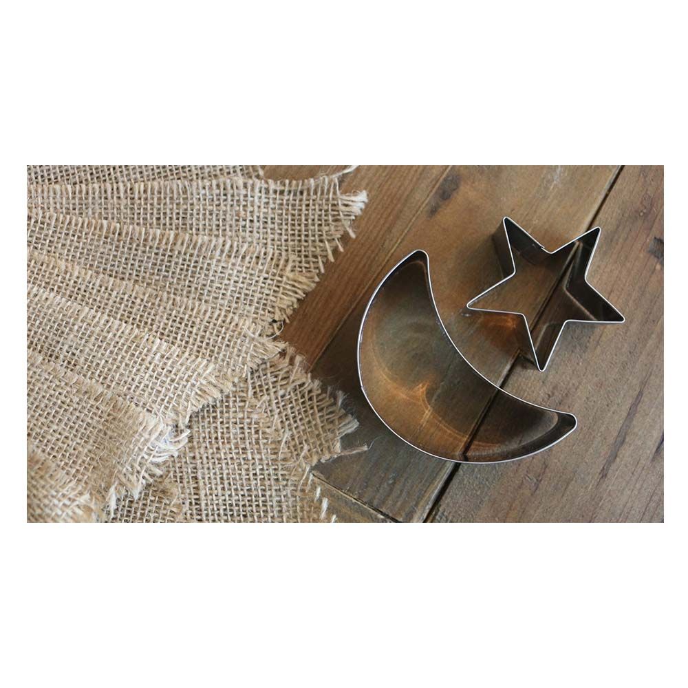 Eid Party - Crescent Moon & Star Cookie Cutter