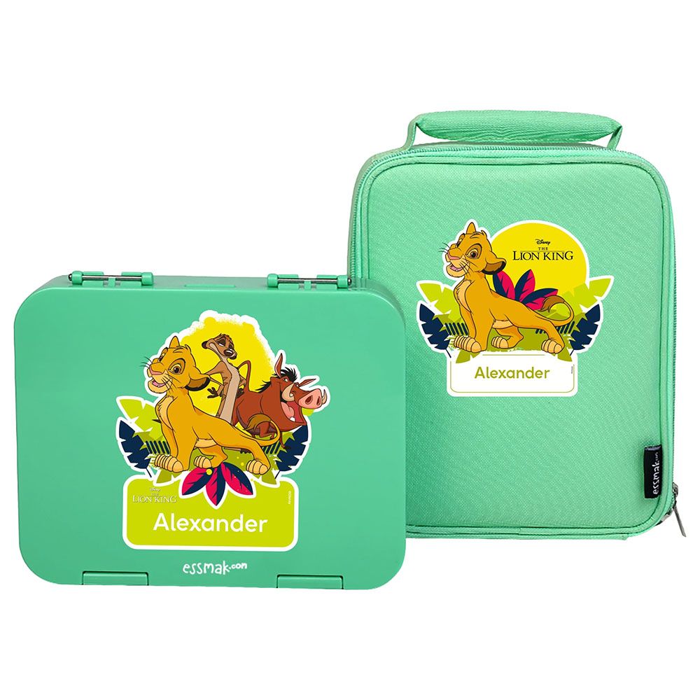 Essmak - Disney Lion King Bento Pack 2pcs - Green