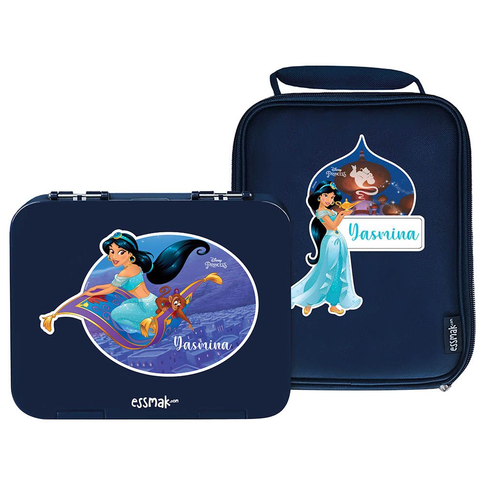 Essmak - Disney Jasmine Bento Pack - Blue