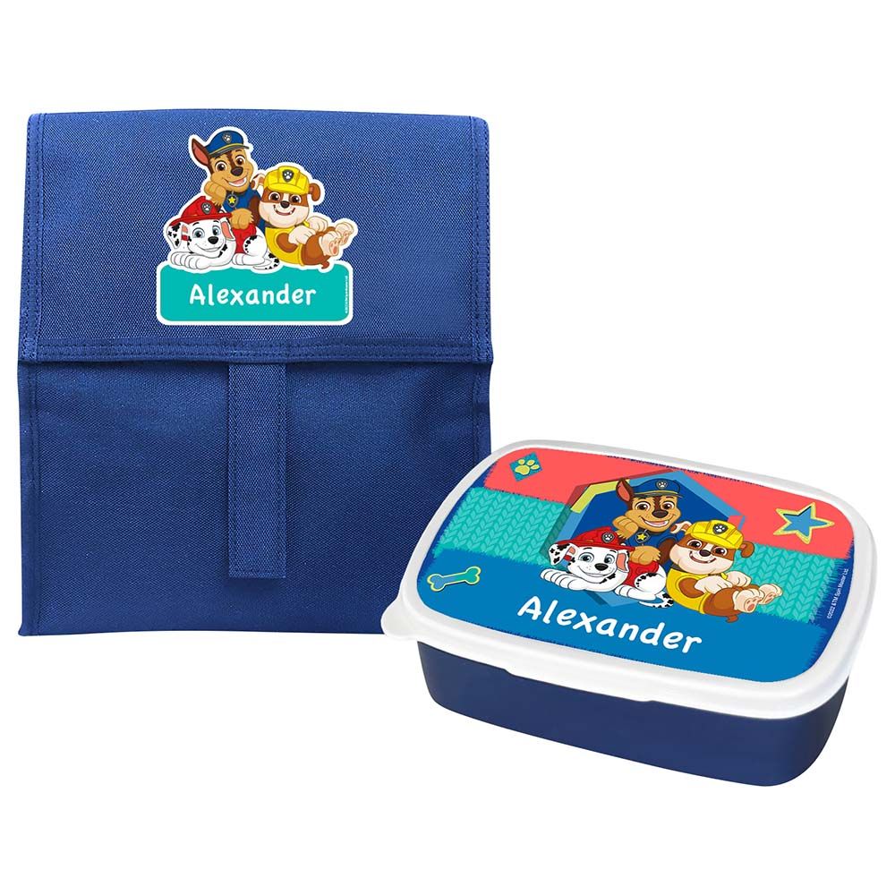 Essmak - Paw Patrol Foldable Lunch Set - Blue