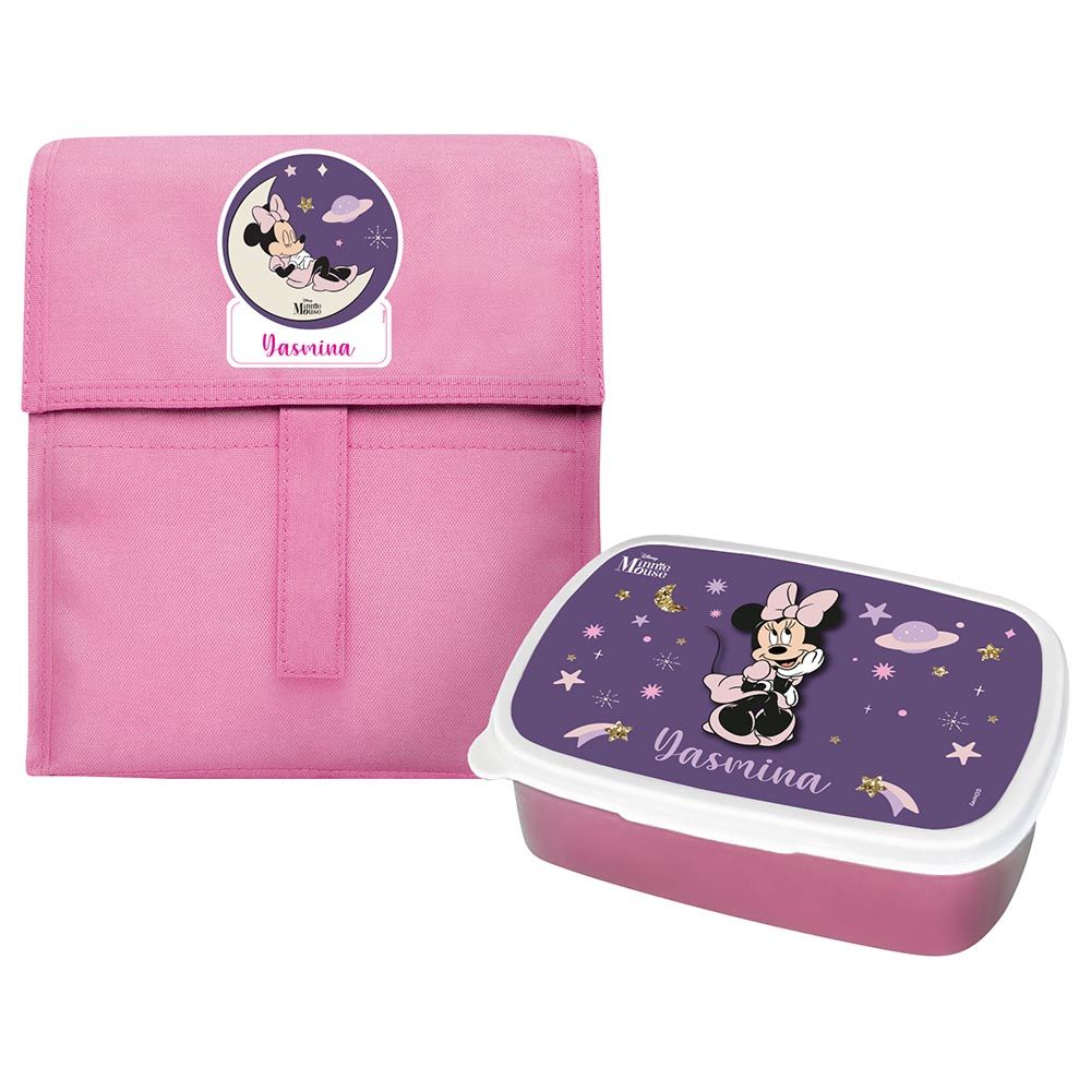 Essmak - Disney Minnie 3 Foldable Lunch Set - Pink