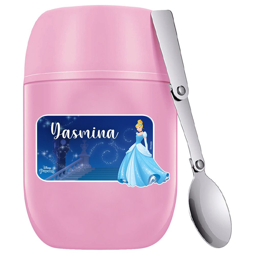 Essmak - Disney Cinderella Food Thermos - Pink