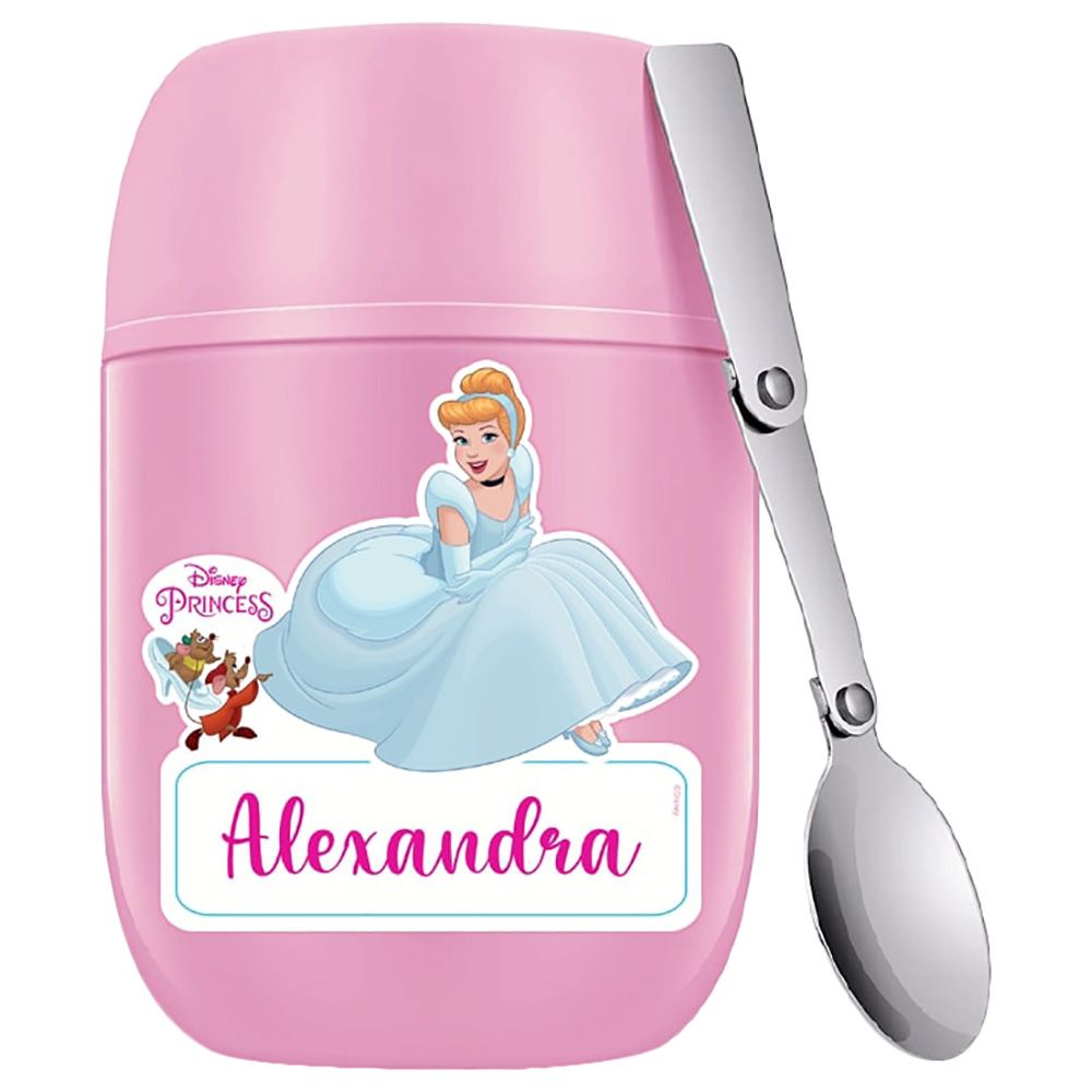 Essmak - Disney Princess 2 Food Thermos - Pink