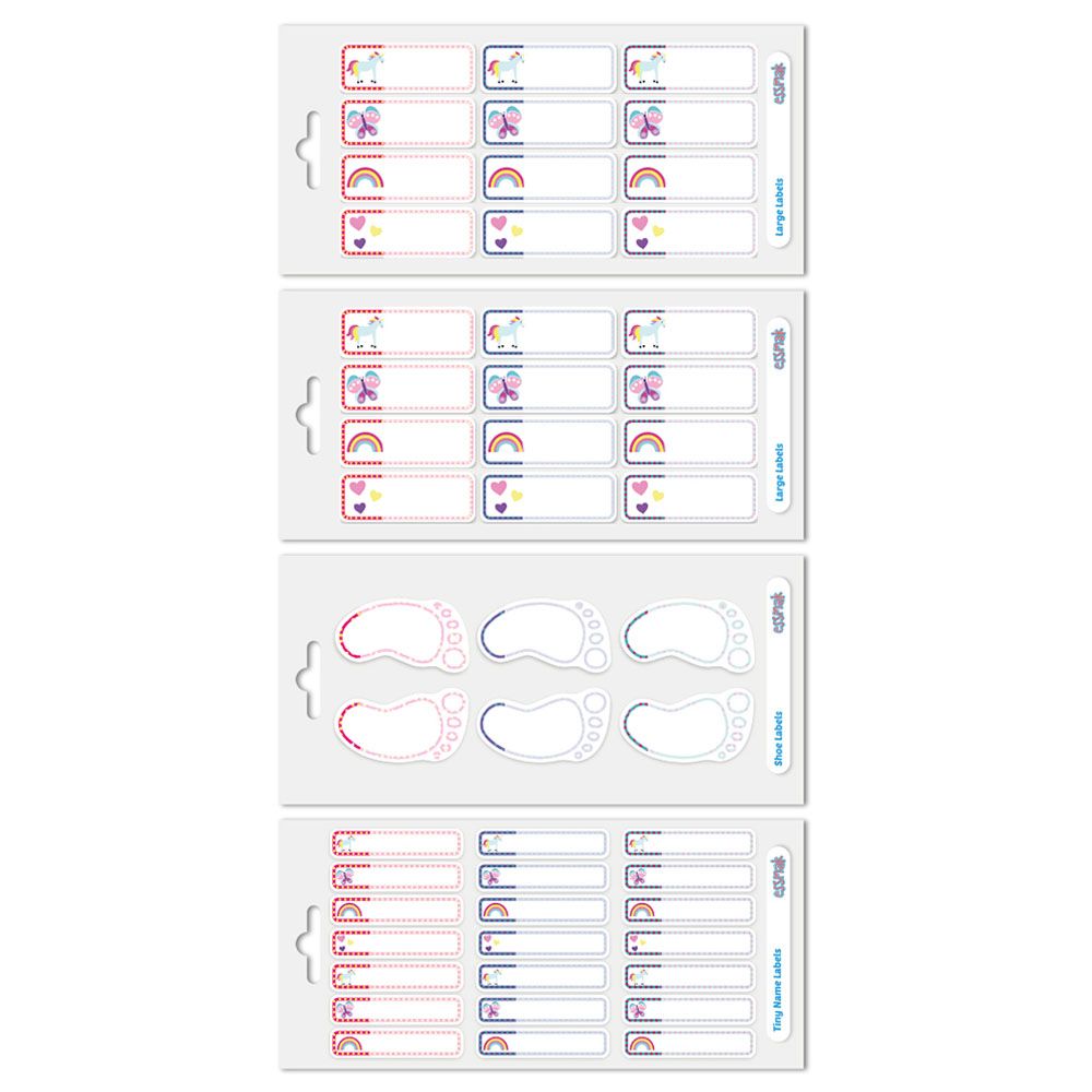 اسمك - ملصقات تسمية العناصر - يونيكورن
